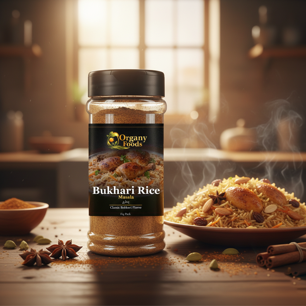 Organyfoods Bukhari Rice Masala – Authentic Arabic Rice Spice Blend