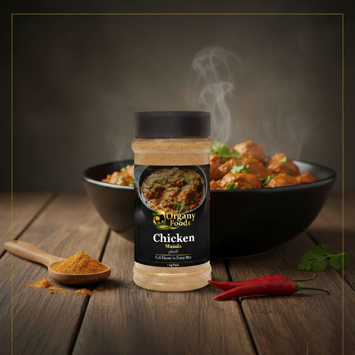 Organyfoods Chicken Masala – Authentic Desi Chicken Curry Spices