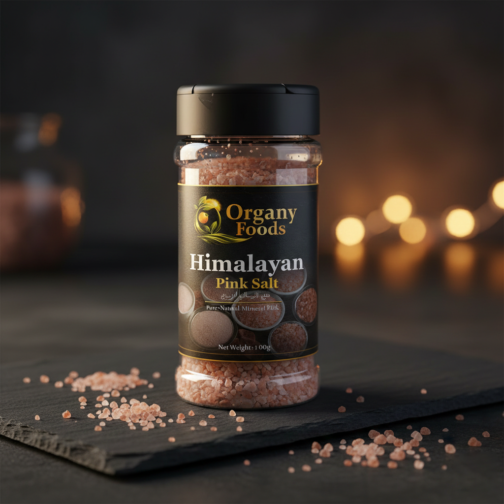Organyfoods Himalayan Pink Salt – Natural Mineral Rich Salt