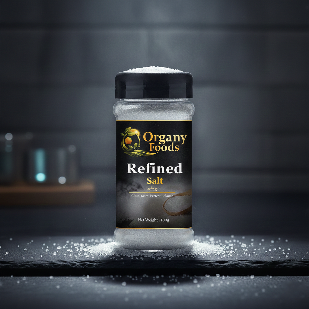 Organyfoods Refined Salt – Pure & Fine Cooking Salt