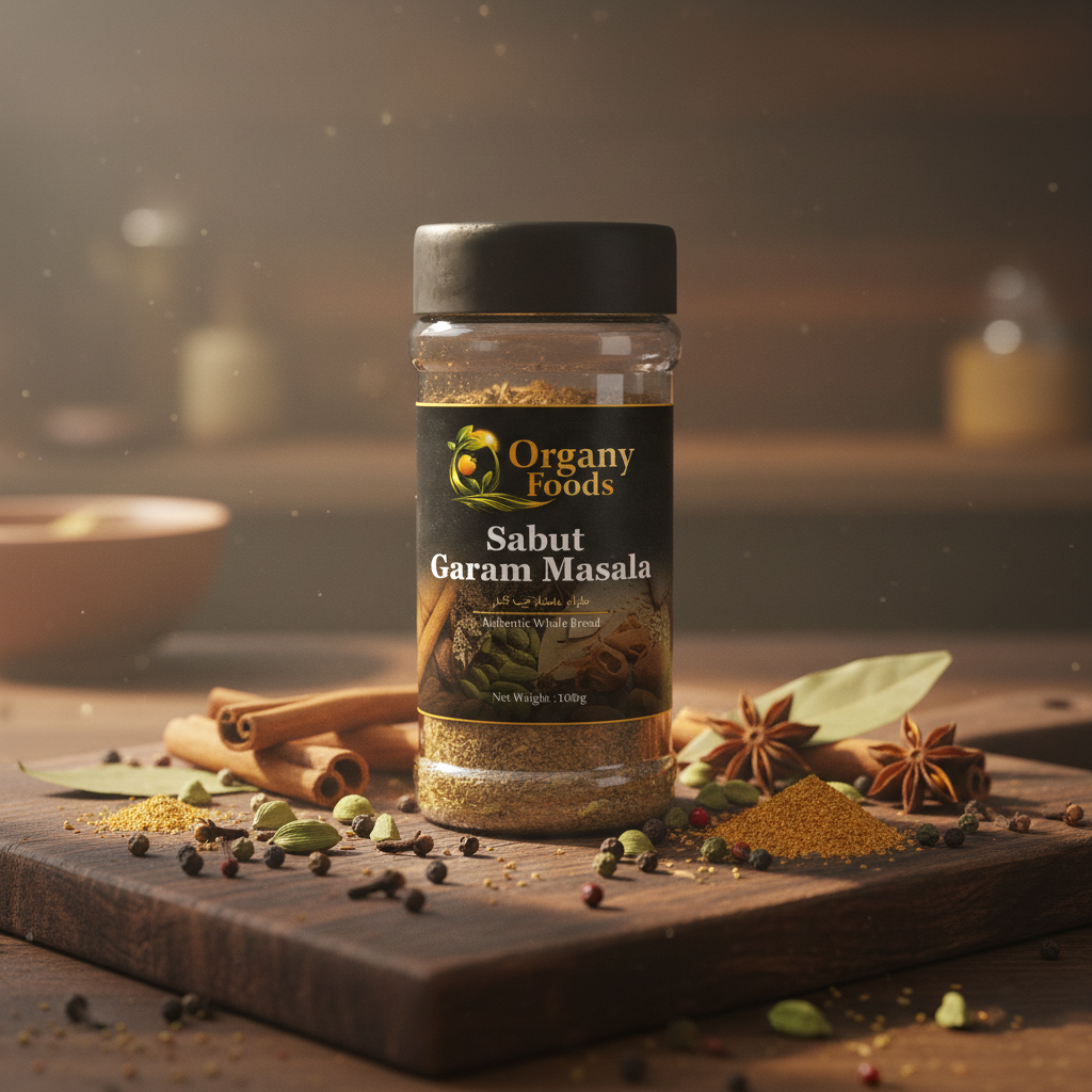 Organyfoods Sabut Garam Masala – Premium Whole Aromatic Spices