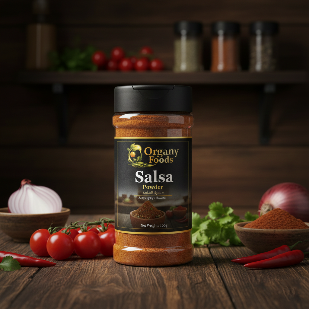 Organyfoods Salsa Powder – Tangy & Zesty Seasoning Blend