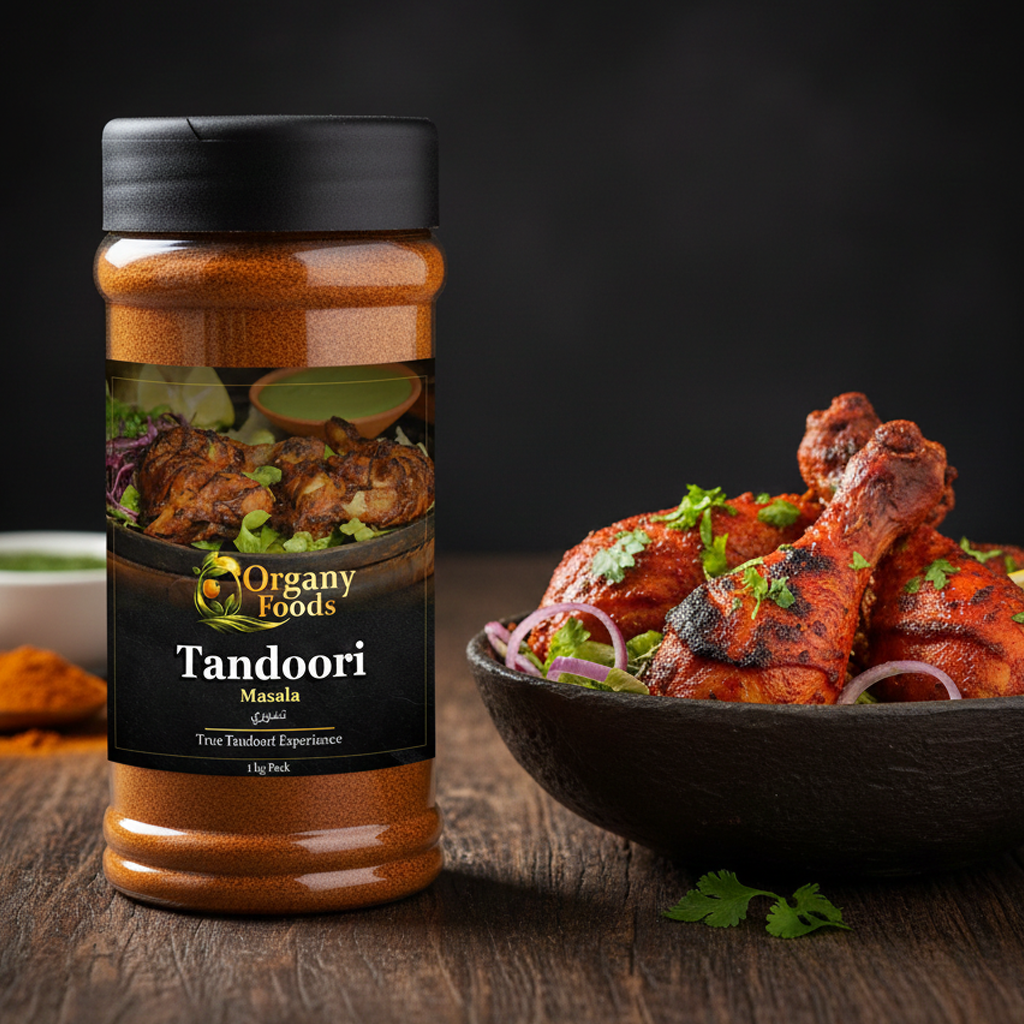 Organyfoods Tandoori Masala – Authentic Smoky & Spicy Blend